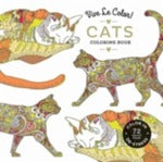 Vive Le Color! Cats (Adult Coloring Book): Color In; De-stress (72 Tear-out Pages)
